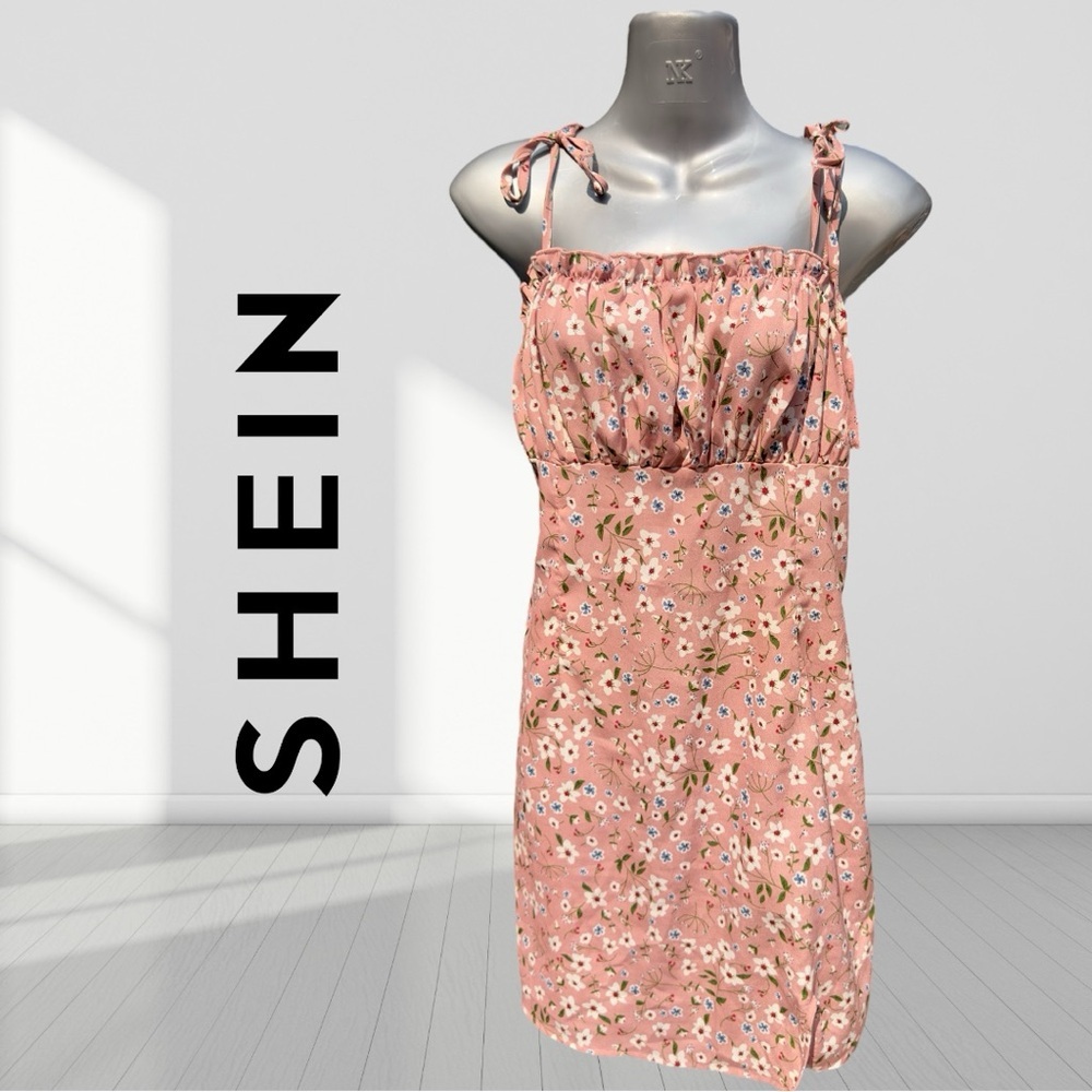 🌼3/$15🌼 Shein floral dress size Large ✔️